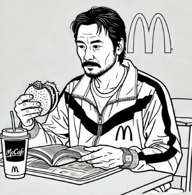 マックカフェで勉強